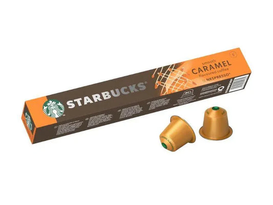 Starbucks Smooth Caramel Flavoured Coffee Capsules